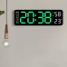 Настенные цифровые Led-часы с термометром и гигрометром Настенные цифровые Led-часы с термометром и гигрометром