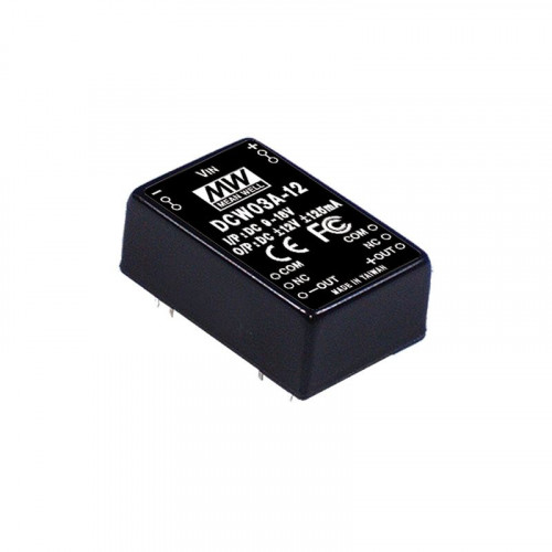 Блок питания Mean Well На плату 3 Вт, 0.125V, 12 А DCW03A-12