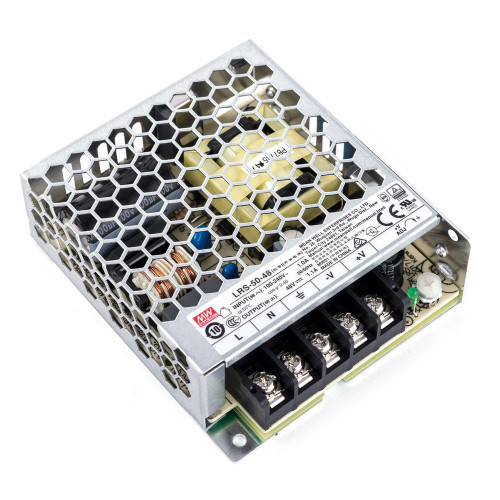 Блок питания Mean Well в корпусе 52,8 Вт, 48V, 1,1 А LRS-50-48